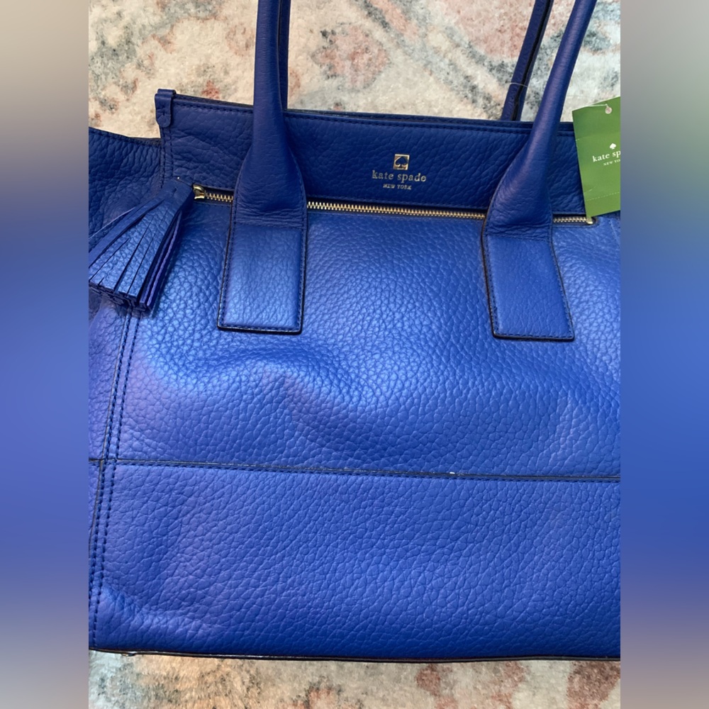 NWT Kate Spade Southport Avenue Tote Bag in Cobalt Blue